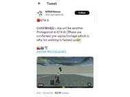 The deleted tweet about the new protagonist (Image via Sportskeeda)